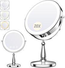Makeup Mirror with Lights, 20X
