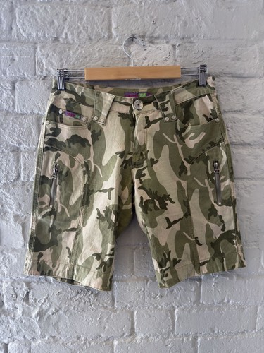 Jeans verde mimetico cargo