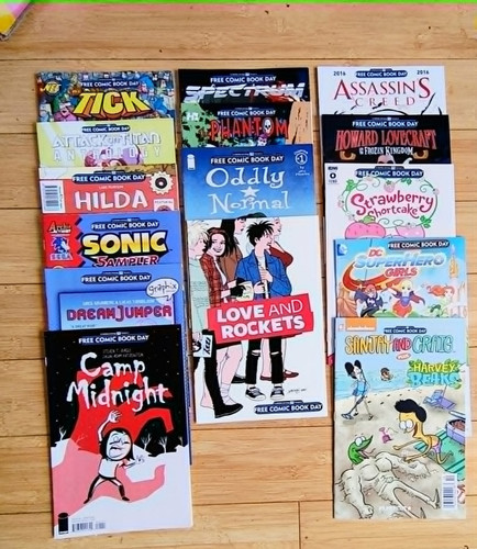 Lotto gratuito comic - comic, book