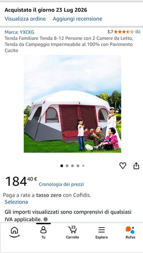 Tenda campeggio 12 - tenda, da