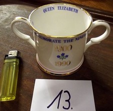 Tassen, Gedenktasse,Porzellan, Royal Chrown Duchy, England 1900-1990, Nr. 13