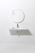 SIMAS WAVE LAVABO 100  BIANCO