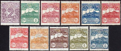 San marino 1903 cifra e - 1903,