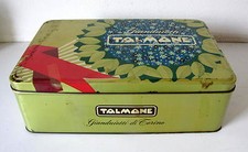 SCATOLA LATTA TALMONE - GIANDUIOTTI DI TORINO  ANNI 40
