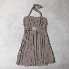 Y2k Mini Abito Scollo Alto