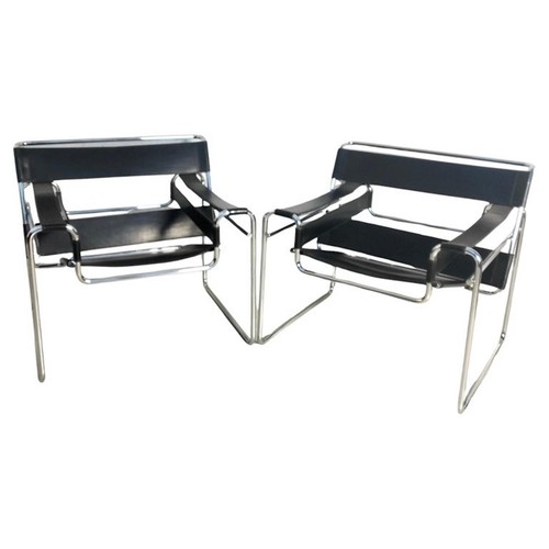 Wassily steel chromed and - 2,