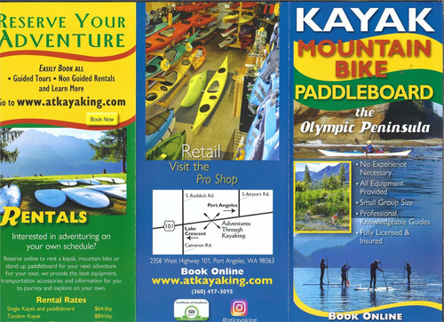Brochure viaggio kayak - brochure, viaggio,