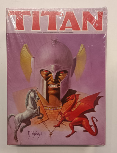 Titan avalon hill 1982 board - hill,