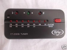ROLING'S ET-2009 accordatore tuner per chitarra basso violino LOTTO 10 PEZZI  !!