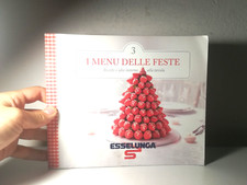 I MENU' DELLE FESTE 3 RICETTE ESSELUNGA LIBRO ILLUSTRATO - (127)