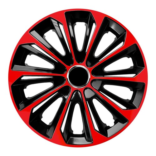 Copricerchi rosso nero - 4, pezzi