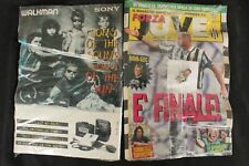 rivista FORZA JUVE ANNO II 1996 Numero 8 blisterato gadget spilla CIRO FERRARA