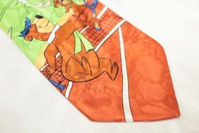Cravatta in seta HANNA BARBERA YOGI BEAR BUBU Made in Italy F62616