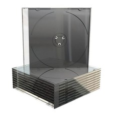 50 MediaRange Custodie Singole MACCHINABILI per CD/DVD Slim 5,2mm BOX21-M