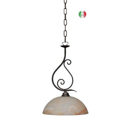 Lampadario-ferro-battuto-a-sos