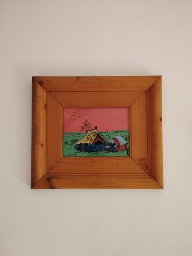 Quadro arte naif - naif, g.