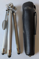 Mini Treppiede VIVO Vintage - Metallo Cromato - Made in Japan