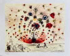 Salvador Dali  Litografia COA