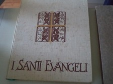 GRANDE LIBRO I SANTI EVANGELI - ANNO 1944 EDITORI BOLIS BERGAMO e LABOR MILANO