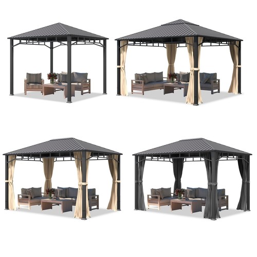 Gazebo giardino hardtop - da,
