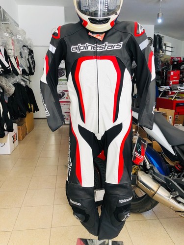 Tuta pelle moto alpinestars - in,