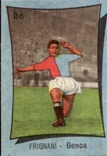 figurina cartonata Calciatori