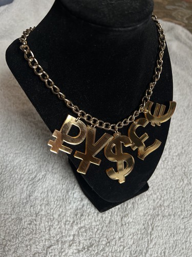 Collana insegna denaro tatty - insegna,