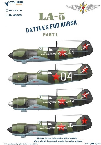 Decalcomania lavochkin - 1:48,