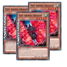 FIST ARMED DRAGON 3x •