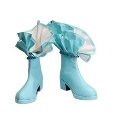 Mermaid Melody: Pichi Pichi Pitch Hanon Hosho stivali cosplay cerniera tacchi alti