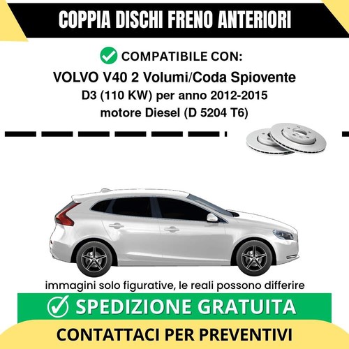 Coppia dischi freno - coppia, anteriori