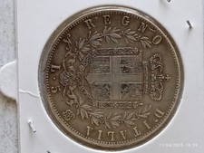 5 Lire Vittorio. Em. II 1864