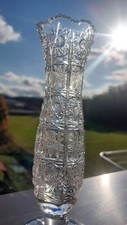 1950  GLASS VASO Hobstar