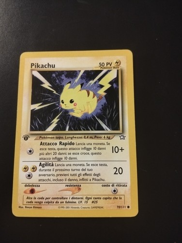 Lotto carte pokémon pikachu - carte,