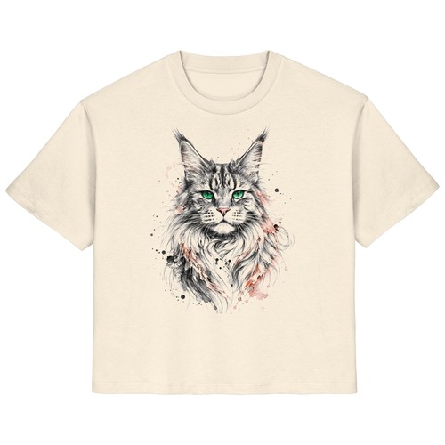 Maine coon maglietta gatti - maine,