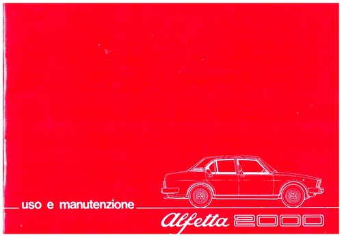 Alfa romeo alfetta 1974 - alfa, 1974-