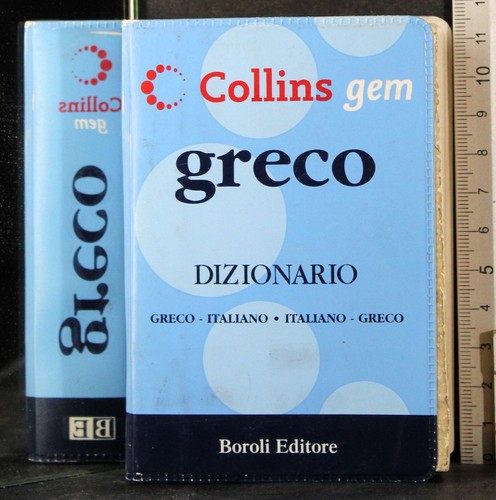 Collins gem dizionario greco - collins, gem.