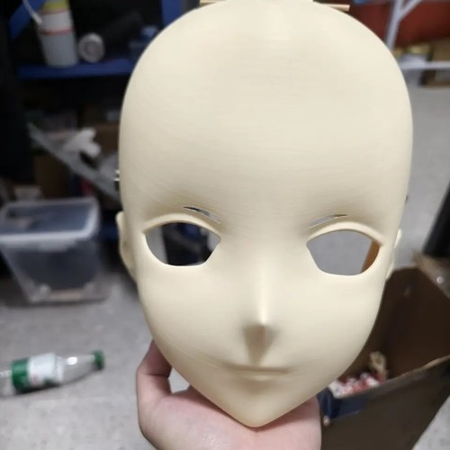 Maschera testa anime - maschera,