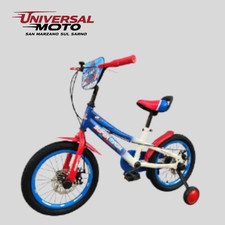 BICICLETTA BIMBO/BAMBINO NEW SUPER MAGIK CALIPER MISURA 16 + ROTELLE MAGIK BIKE