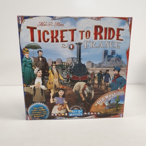 Ticket ride france - france, +