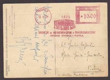 18) ITALIA 1954 PC Roma -