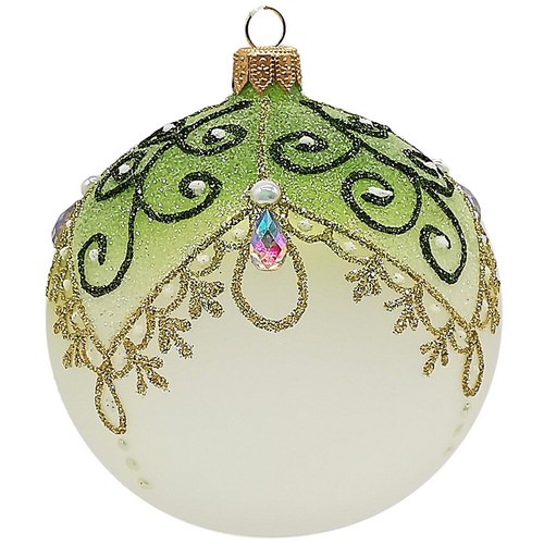 Pallina natale royal verde - natale,