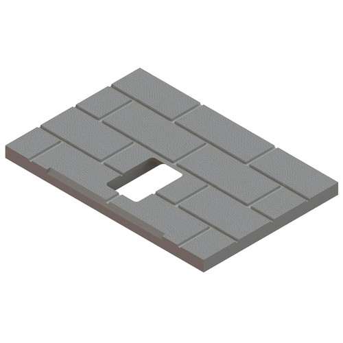 Stufa usa ceramica - usa, mattoni