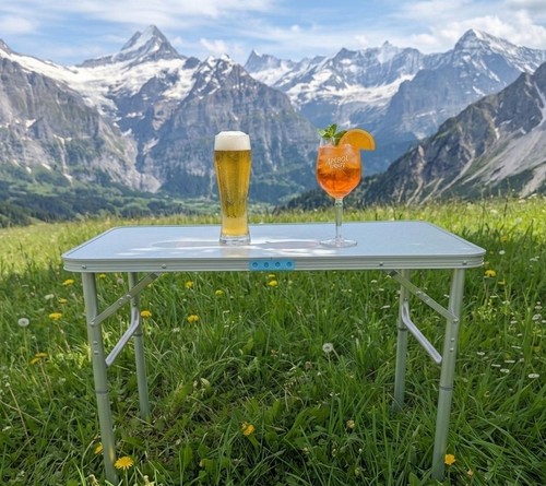 Tavolo alluminio camper - in,
