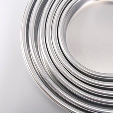 Set teglie pizza alluminio