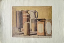 Giorgio Morandi "Natura Morta" 1949  - Riproduzione in Fotolito