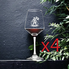 Bicchieri da vino scheletro