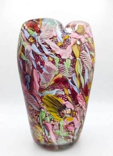 Vaso vetro murano stile - di, murano,