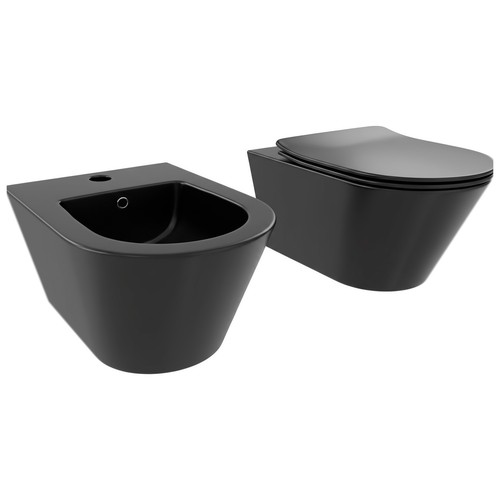 Coppia sanitari sospesi vaso