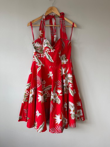 Abito hell bunny - hell, rosso